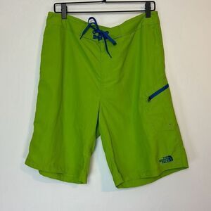 The North Face Class V Boardshort Tree Frog Green 32 NWT